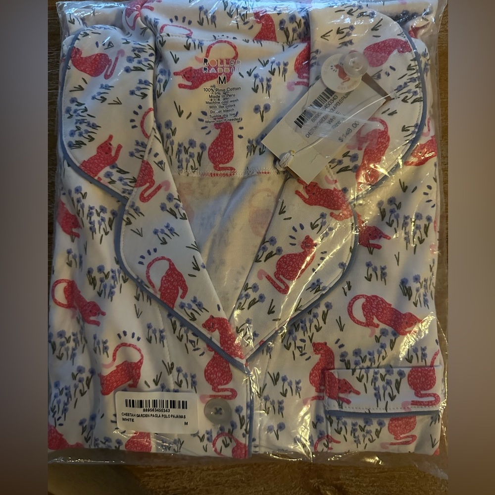 Roller Rabbit New Pajamas size M